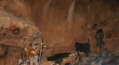 Spaceship Earth-Cave Painting