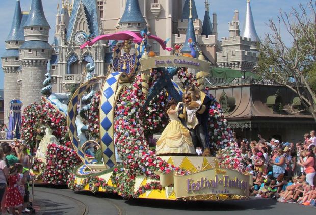 Disney Festival of Fantasy Parade - Princess Garden Unit