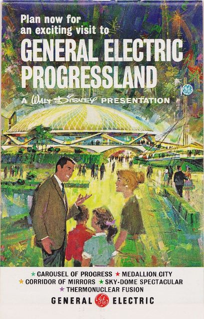 1964 NEW YORK WORLD'S FAIR: General Electric Progressland Advertisement
